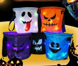 LED Halloween Bucket