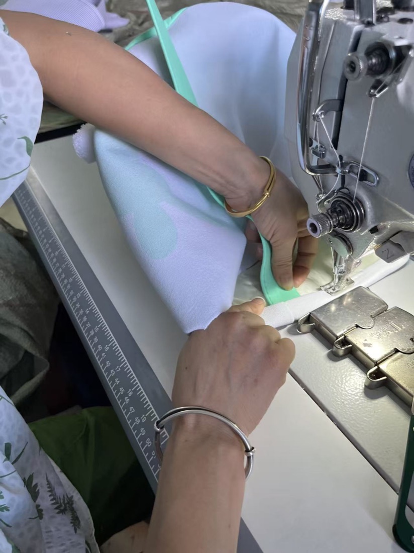 Sewing & assembly — supplied production process reference