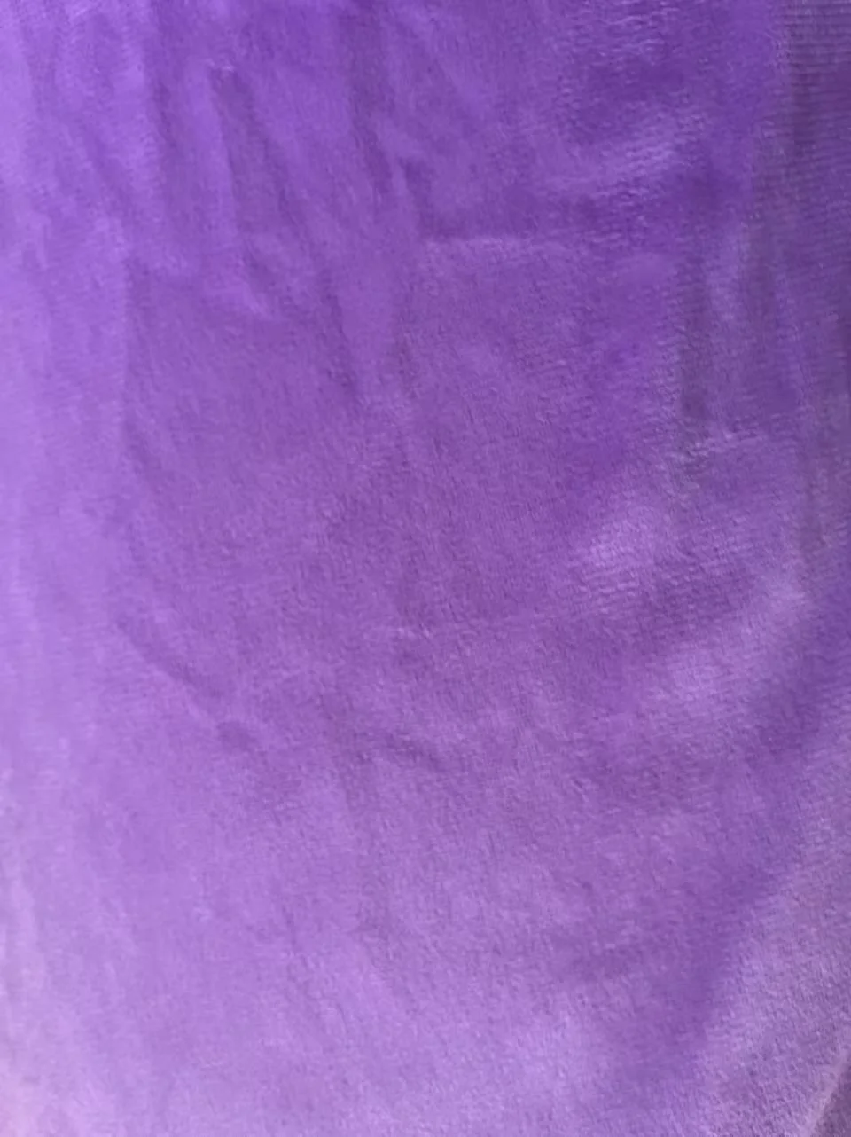 Purple velvet fabric